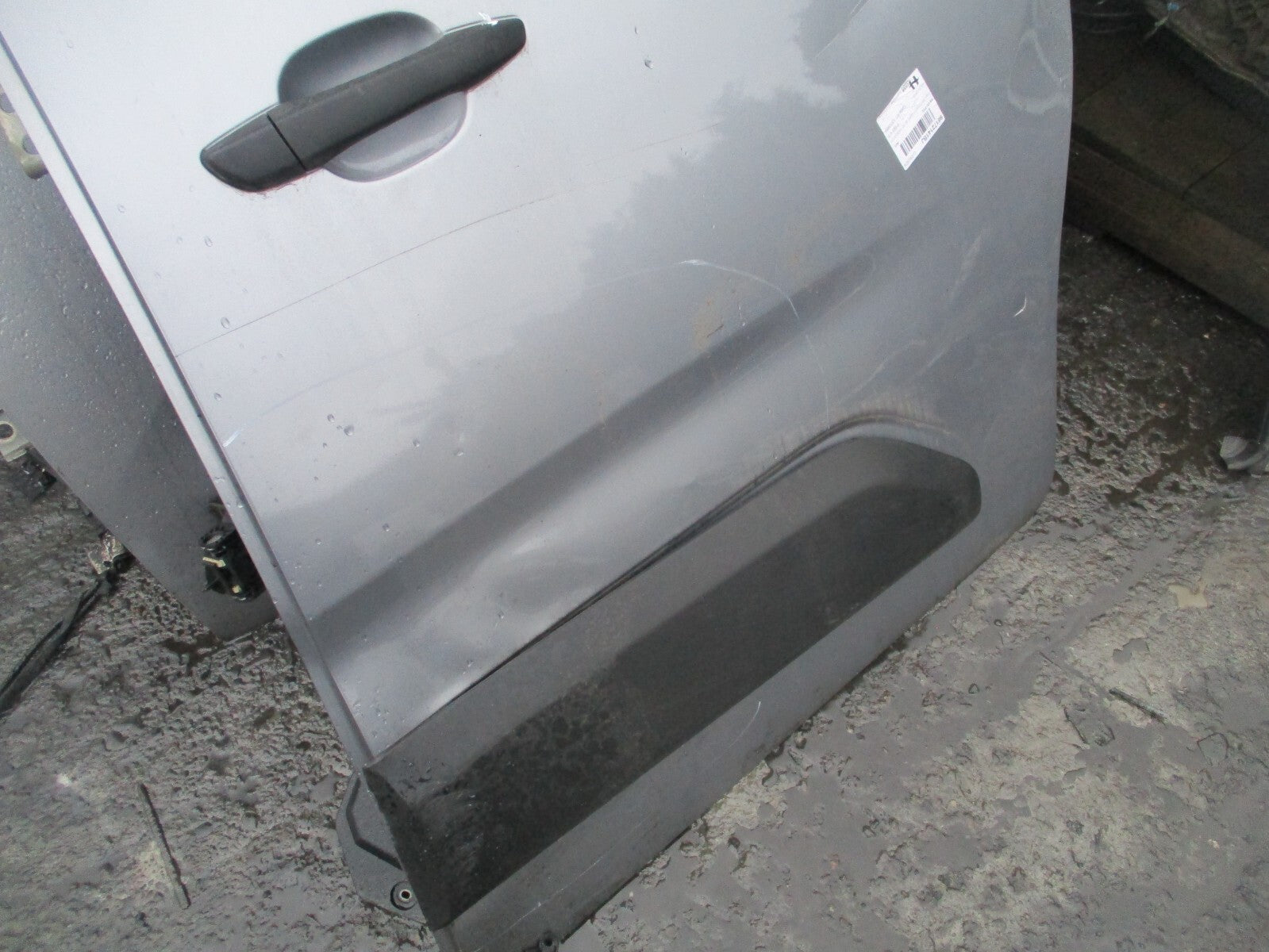 2019 CITROEN BERLINGO MK3 K9 NS PASSENGER SIDE BARE LOADING SLIDING DOOR GREY