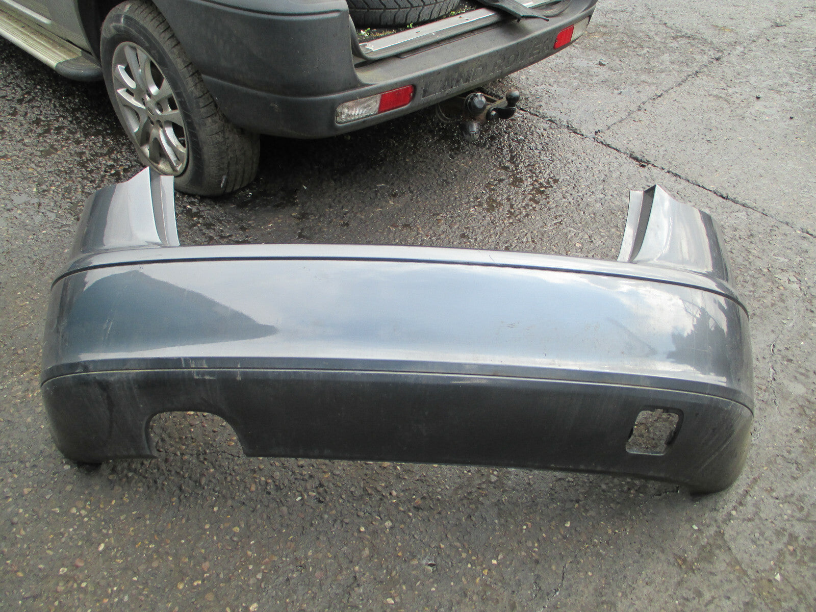 AUDI A3 8P MK2 2006 REAR COMPLETE BUMPER GREY 8P4807511