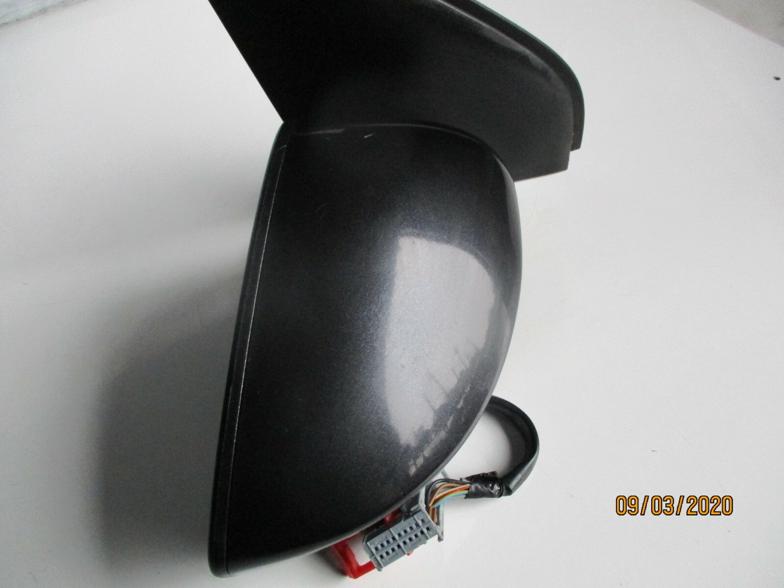 FIAT STILO 2005 OS DRIVER SIDE ELECTRIC DOOR WING MIRROR ASSEMBLY BLACK