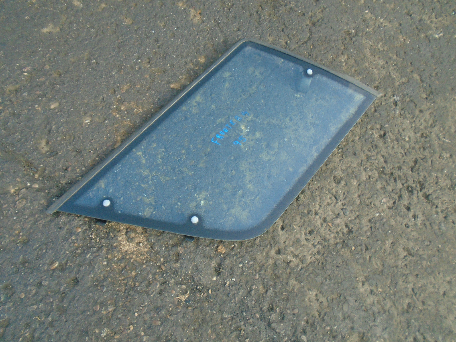 VAUXHALL FRONTERA MK1 1995 3 DOOR NSR PASSENGER REAR QUARTER WINDOW GLASS