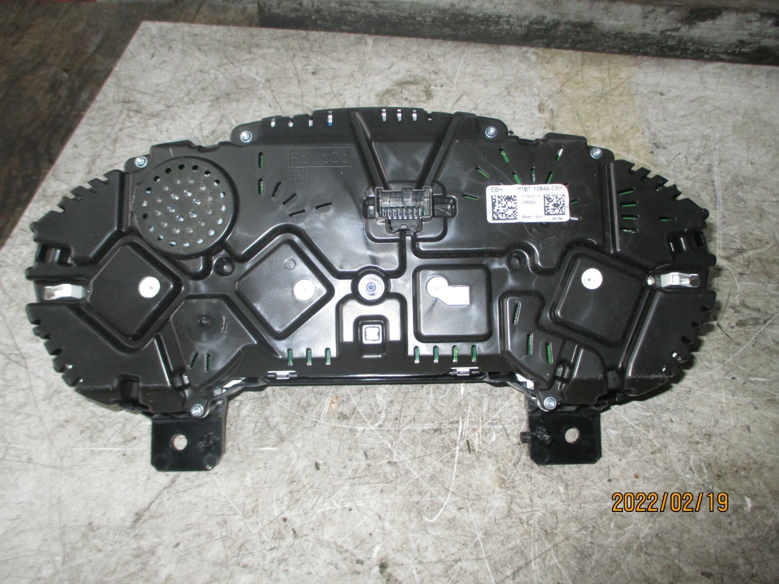 FORD FIESTA MK8 2019 1.0 PETROL SPEEDOMETER INSTRUMENT CLUSTER H1BT10849EBH