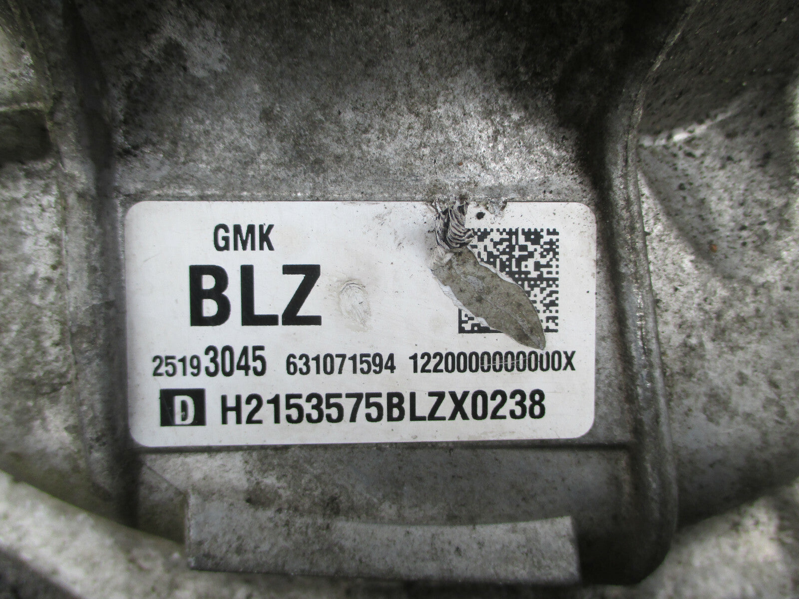 VAUXHALL VIVA 2014 - 2018 1.0 L5Q/B10XE 5 SPEED MANUAL GEARBOX GMK BLZ  GB83