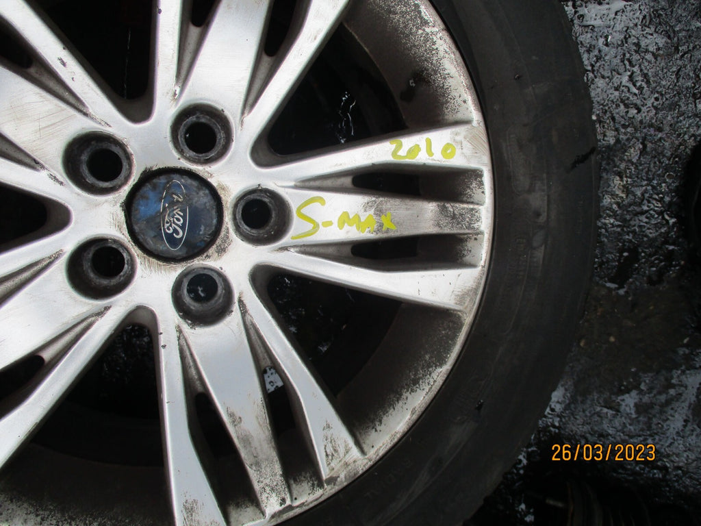 FORD S MAX 2010 16 INCH SINGLE ALLOY WHEEL WITH TYRE 215/60R16