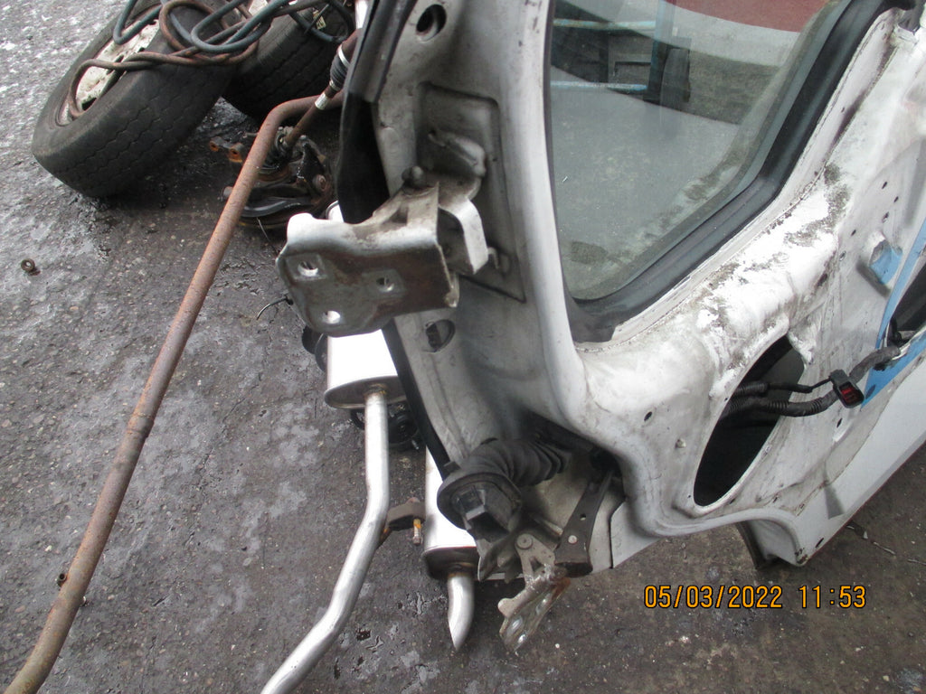 FORD TRANSIT 2009 MK7 OSF FRONT DRIVER SIDE COMPLETE DOOR WHITE