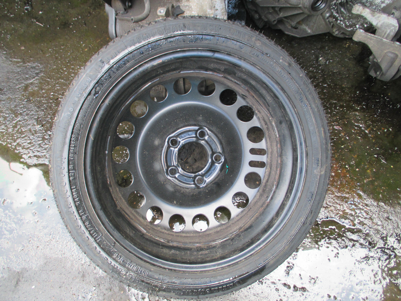 VAUXHALL ASTRA H 2007 16 INCH SPACE SAVER WITH TYRE 115/70R16