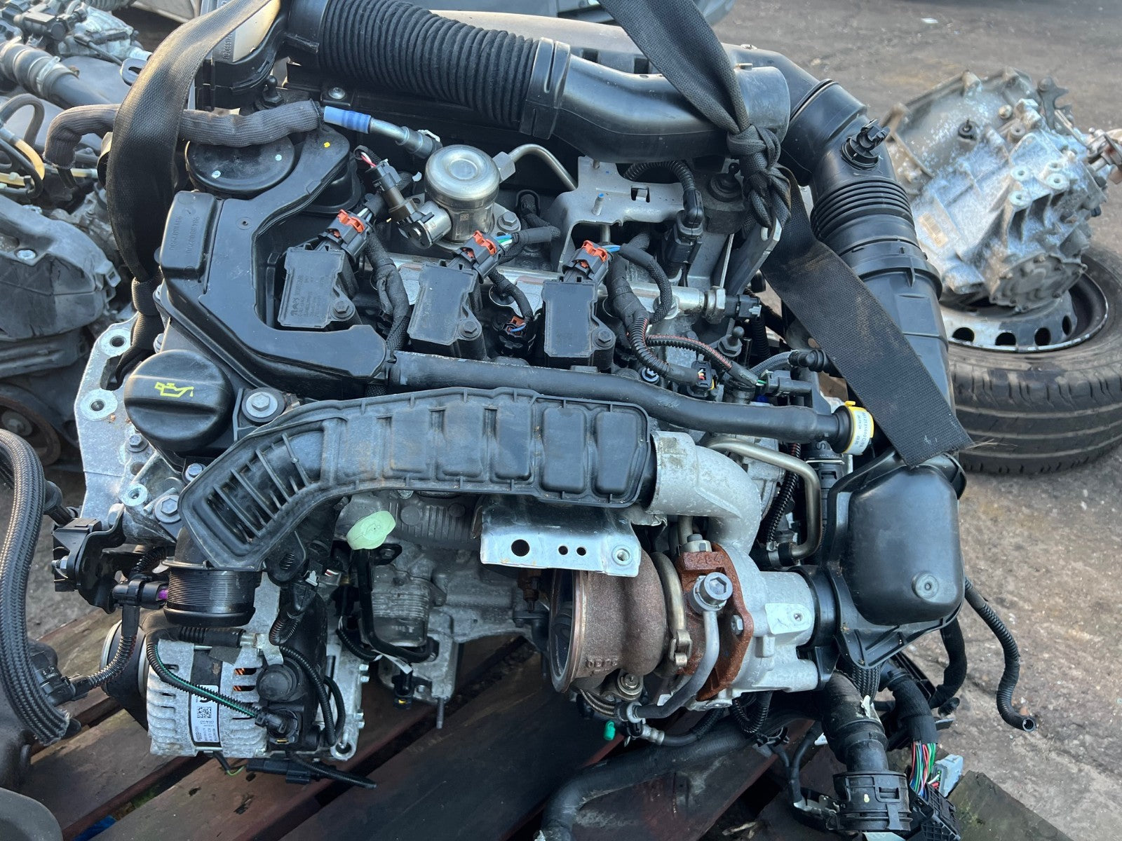2024 JEEP AVENGER 1.2 PETROL TURBO COMPLETE ENGINE EB2ADTD 4K MILES HAS DAMAGED