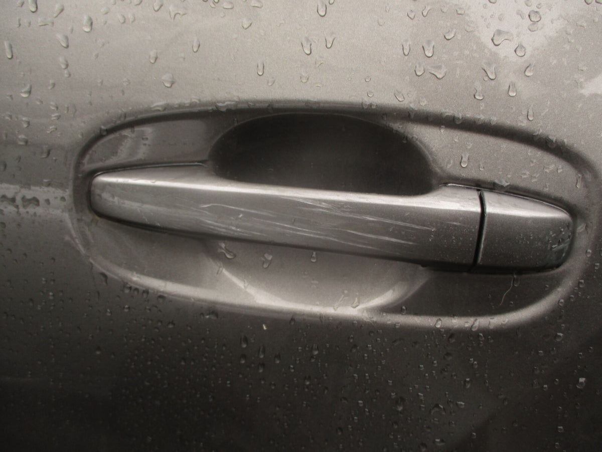2017 TOYOTA VERSO NSR PASSENGER SIDE REAR LEFT EXTERIOR DOOR HANDLE FALCON GREY
