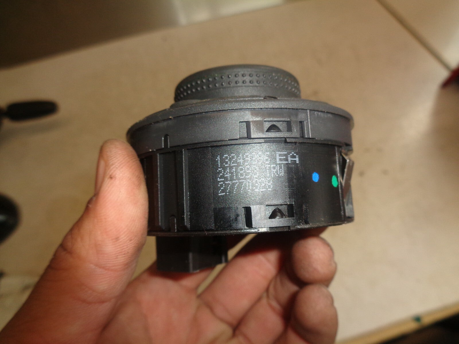 VAUXHALL CORSA D 2007 HEADLIGHT CONTROL SWITCH 13249396