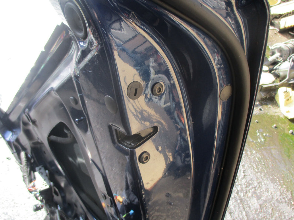 AUDI A4 B9 2017 SALOON OSR DRIVER SIDE REAR DOOR BLUE