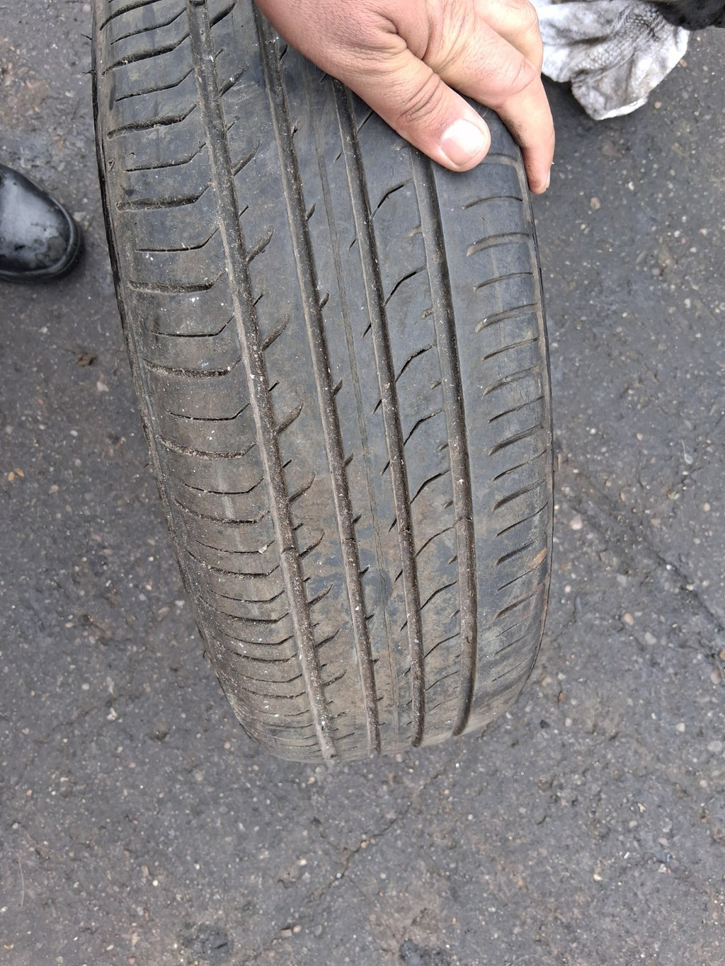 2006 FORD FIESTA MK6 15 INCH STEEL WHEEL WITH TYRE 185/65R14