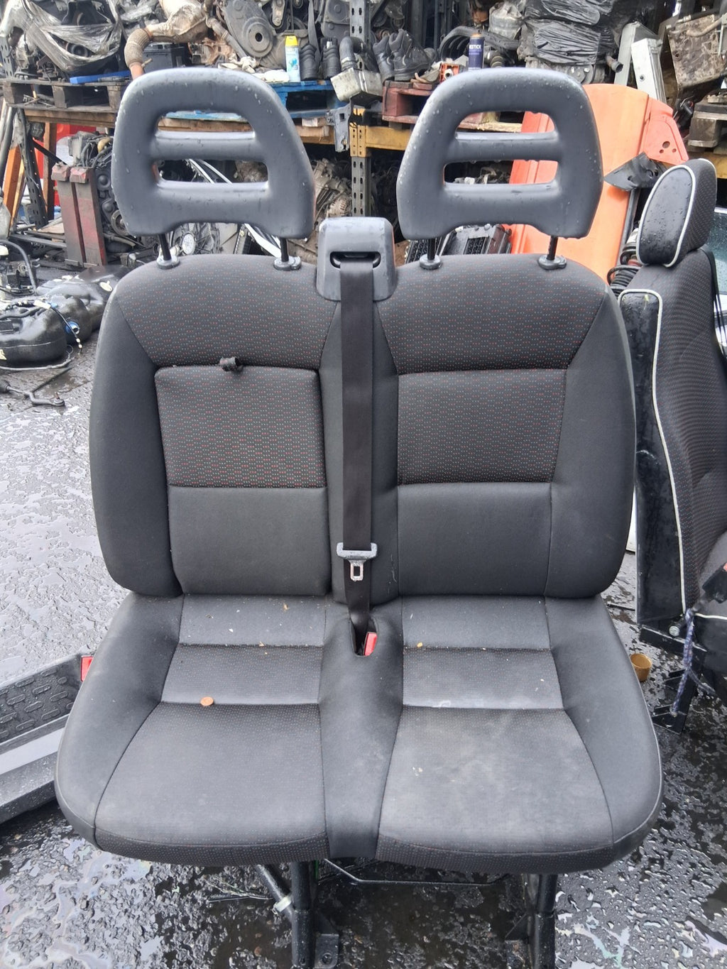 2021 PEUGEOT BOXER MK3 NS PASSENGER SIDE FRONT LEFT TWIN DOUBLE SEAT FABRIC