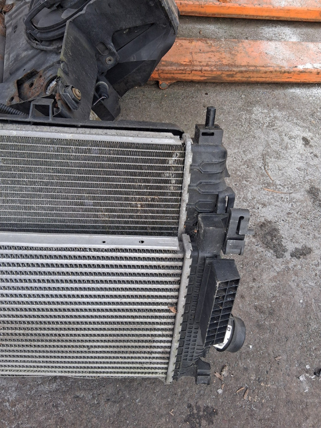 2017 VAUXHALL ZAFIRA C 1.4 PETROL RADIATOR RAD PACK 16470893