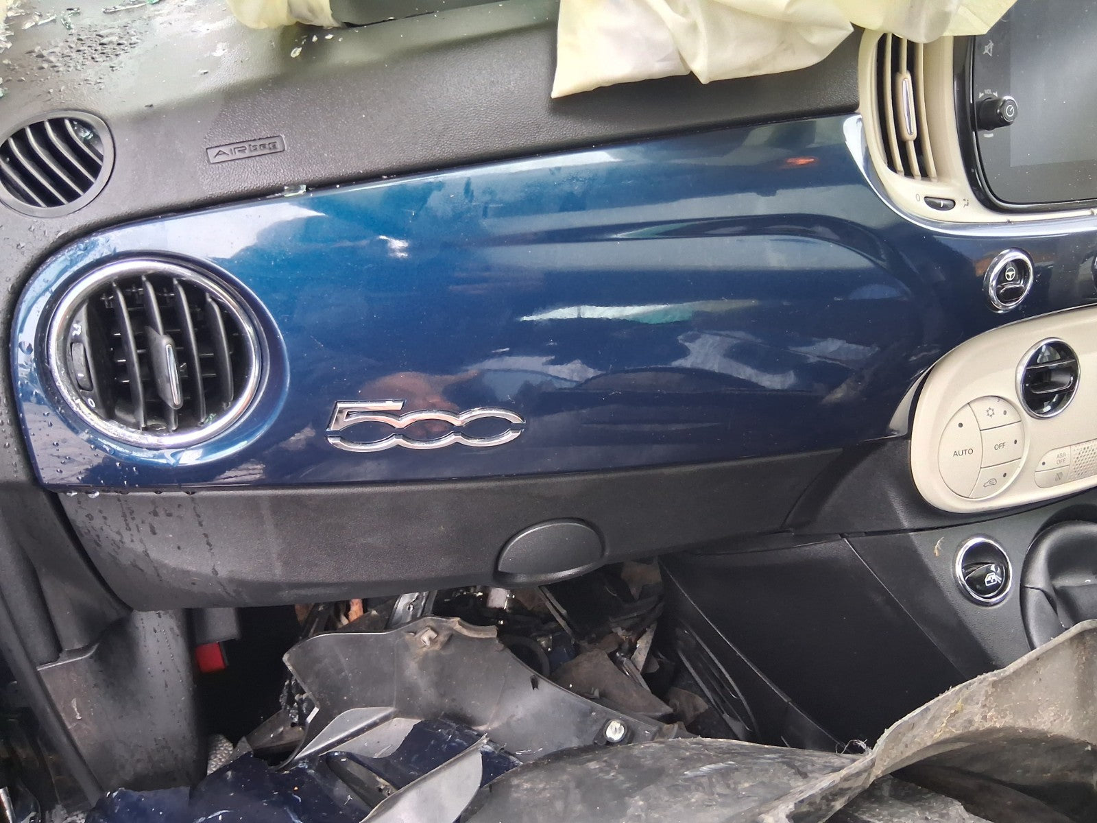 2023 FIAT 500 MHEV NSF PASSENGER SIDE FRONT LEFT AIR VENT