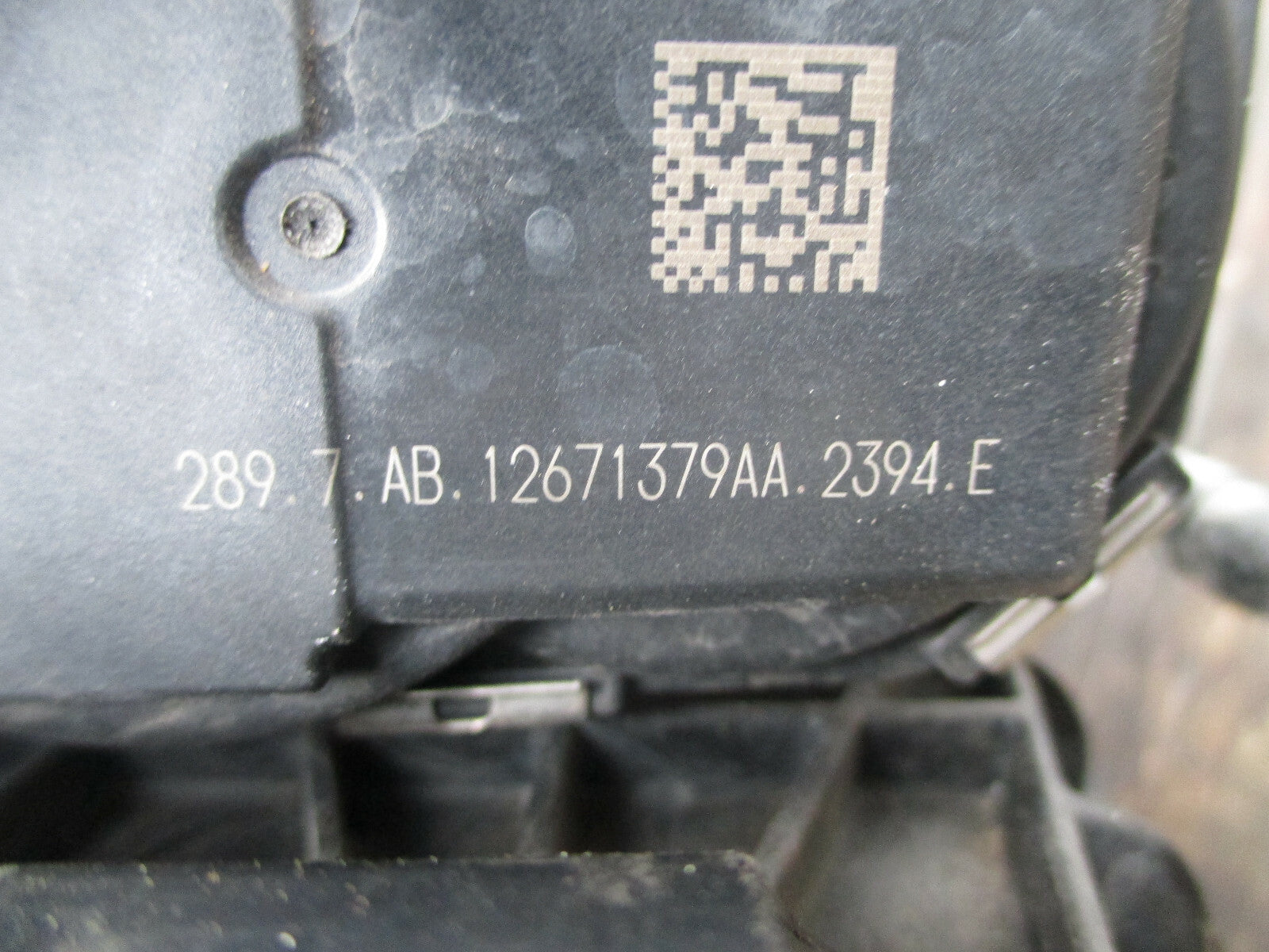 VAUXHALL ASTRA K 2018 1.4 P AIR INTAKE INLET MANIFOLD THROTTLE BODY 12683669