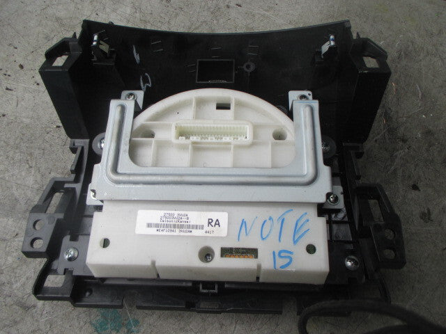 NISSAN NOTE E12 2015  A/C HEATER CLIMATE CONTROL PANEL 275003VU2A