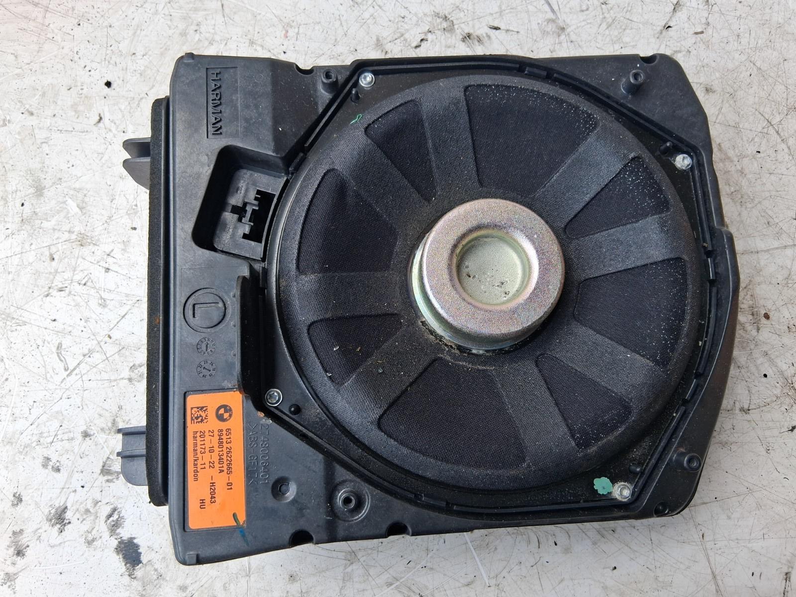 2023 BMW 2 SERIES F44 COUPE M SPORT SUB WOOFER SPEAKER 8948013401A