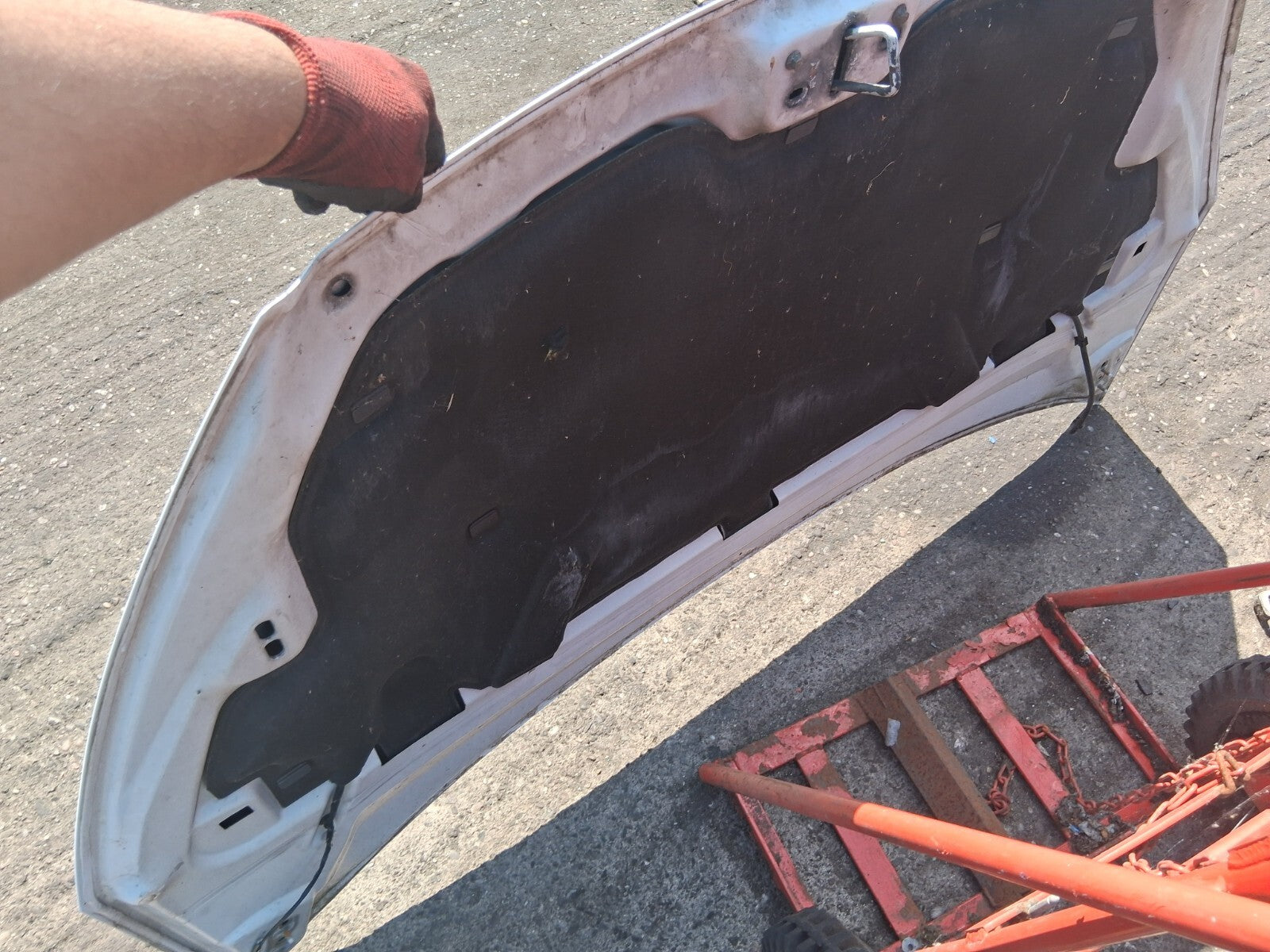 2013 FORD S MAX MK1 FRONT BONNET HOOD PANEL WHITE