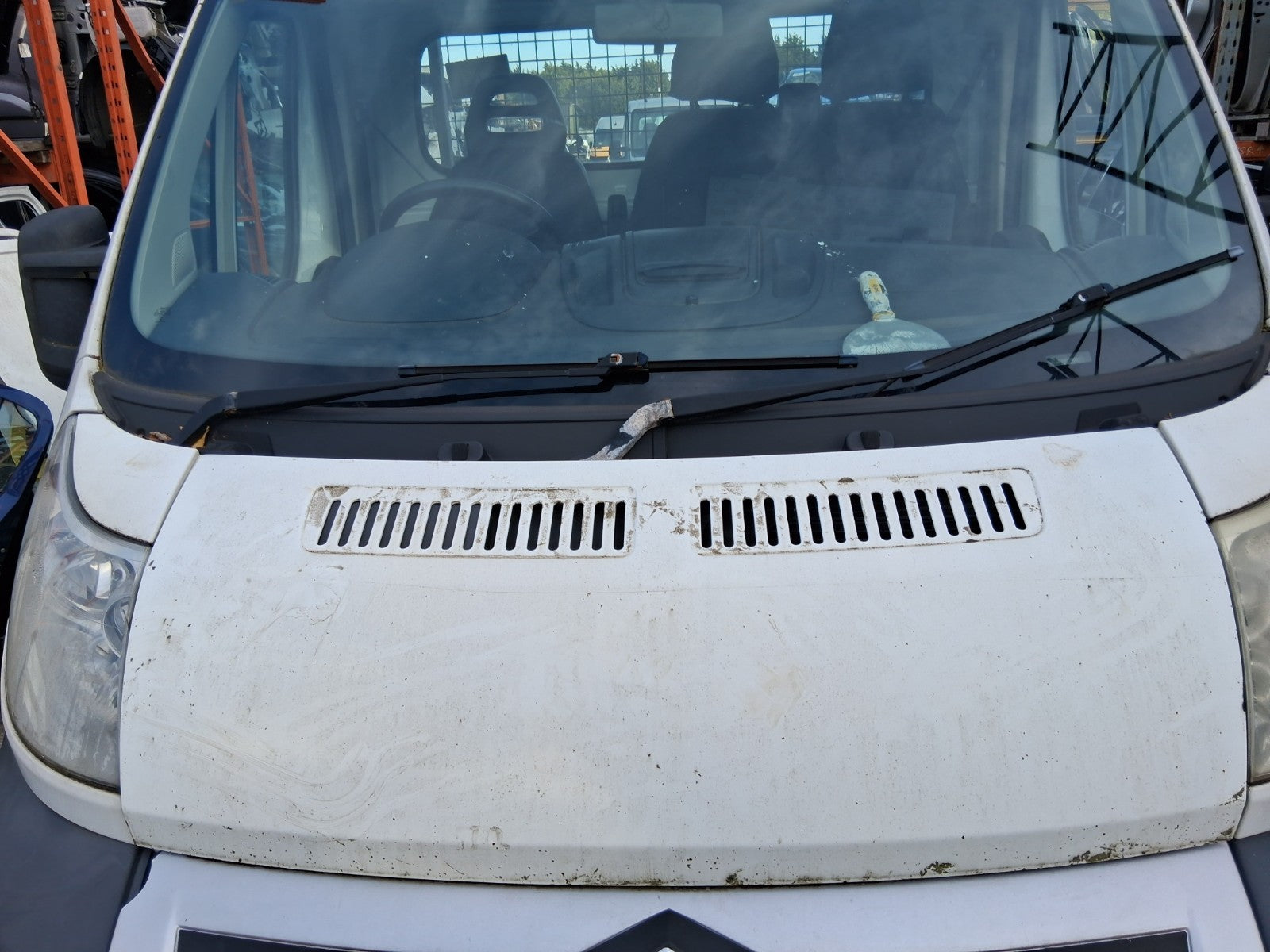 2014 CITROEN RELAY MK3 FRONT BONNET HOOD PANEL WHITE