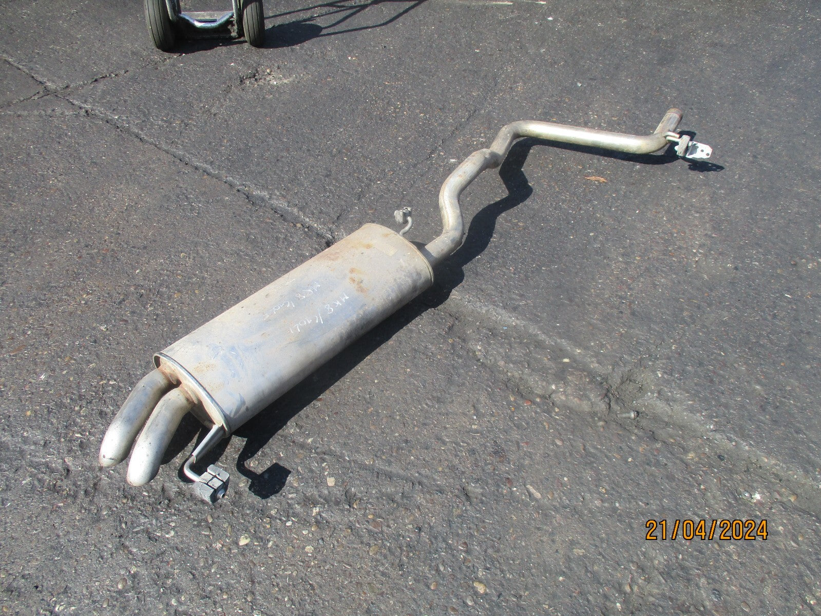 2023 VW VOLKSWAGEN GOLF MK8 2.0 DIESEL EXHAUST BACK BOX SILENCER 5Q5253611AE