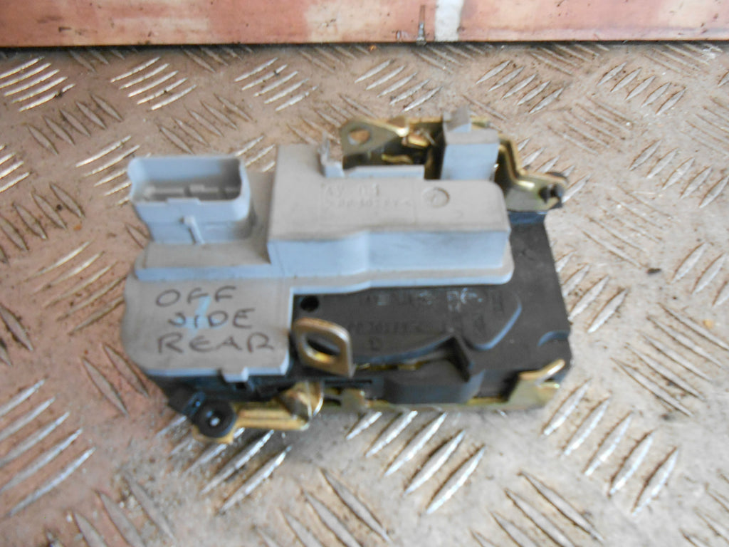 FIAT MULTIPLA 186 2002 OSR DRIVER SIDE REAR DOOR LOCK MECH MECHANISM