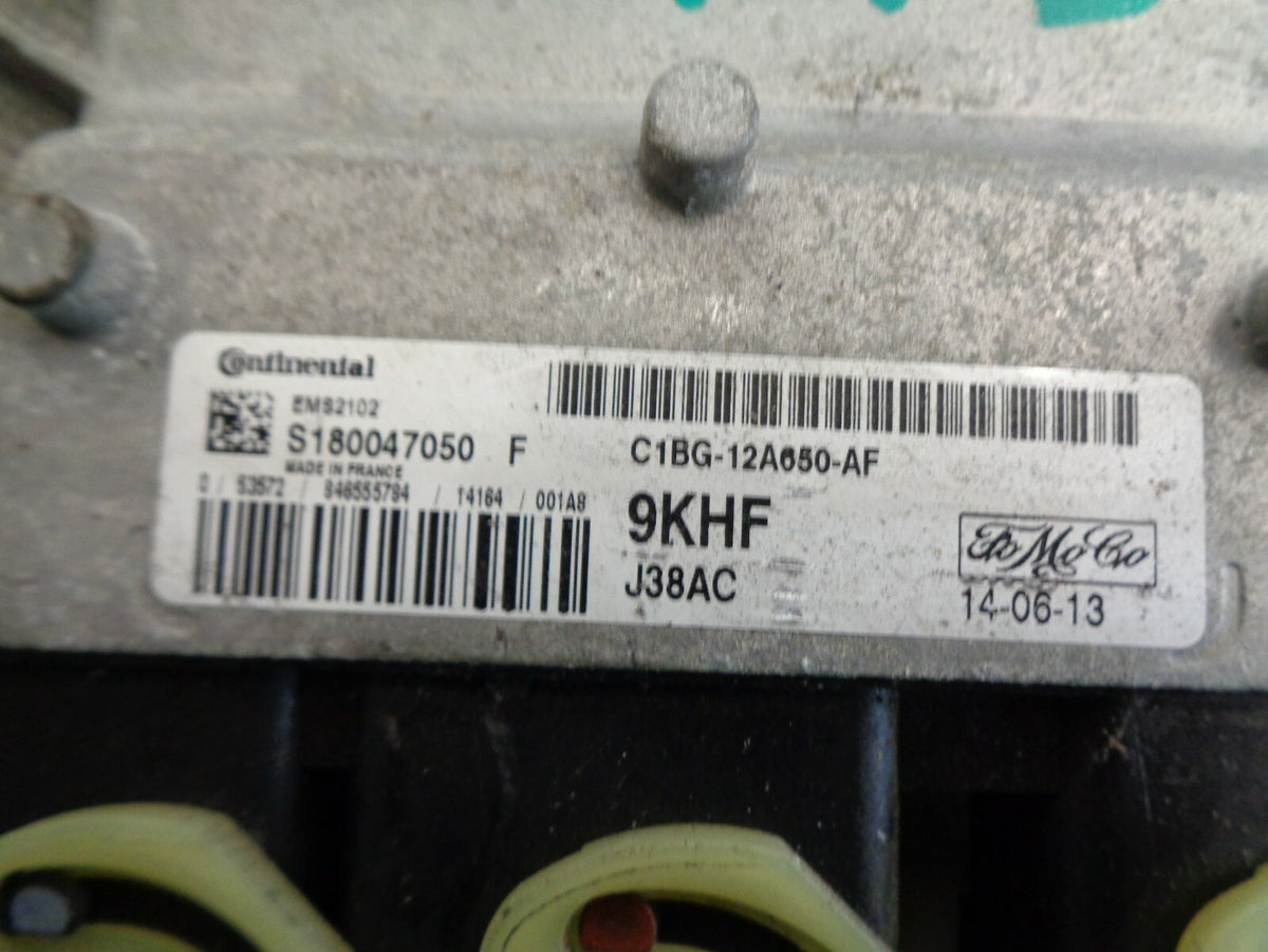 FORD FIESTA MK7 2017 ECU ENGINE CONTROL UNIT ASSEMBLY MODULE C1BG-12A650-AF