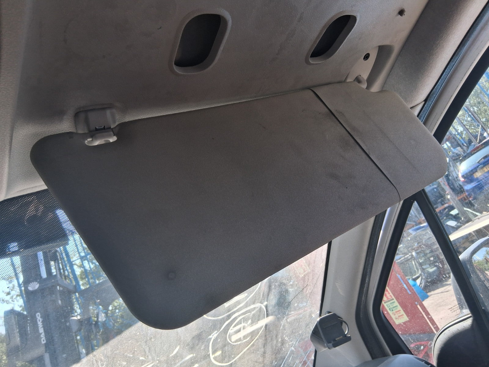 2015 PEUGEOT PARTNER MK2 OSF DRIVER SIDE FRONT SUN VISOR SHADE