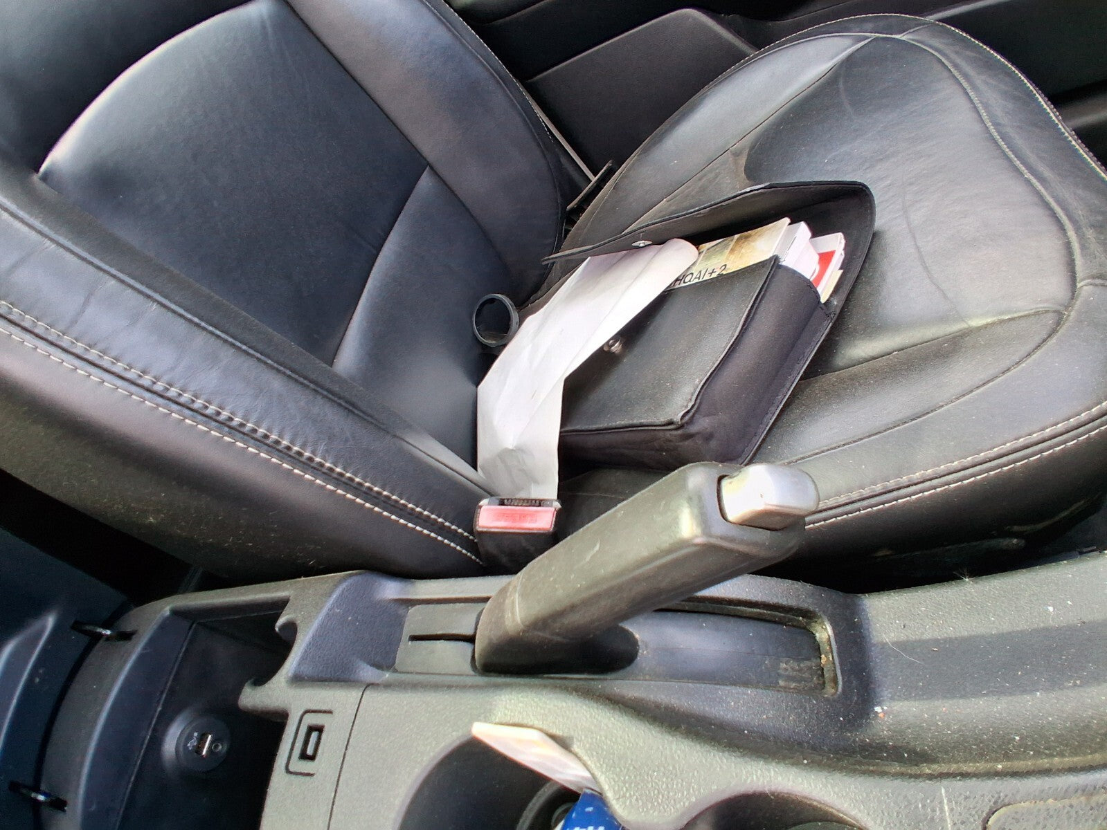 2013 NISSAN QASHQAI J10 MANUAL HANDBRAKE PARKING BRAKE LEVER MECHANISM