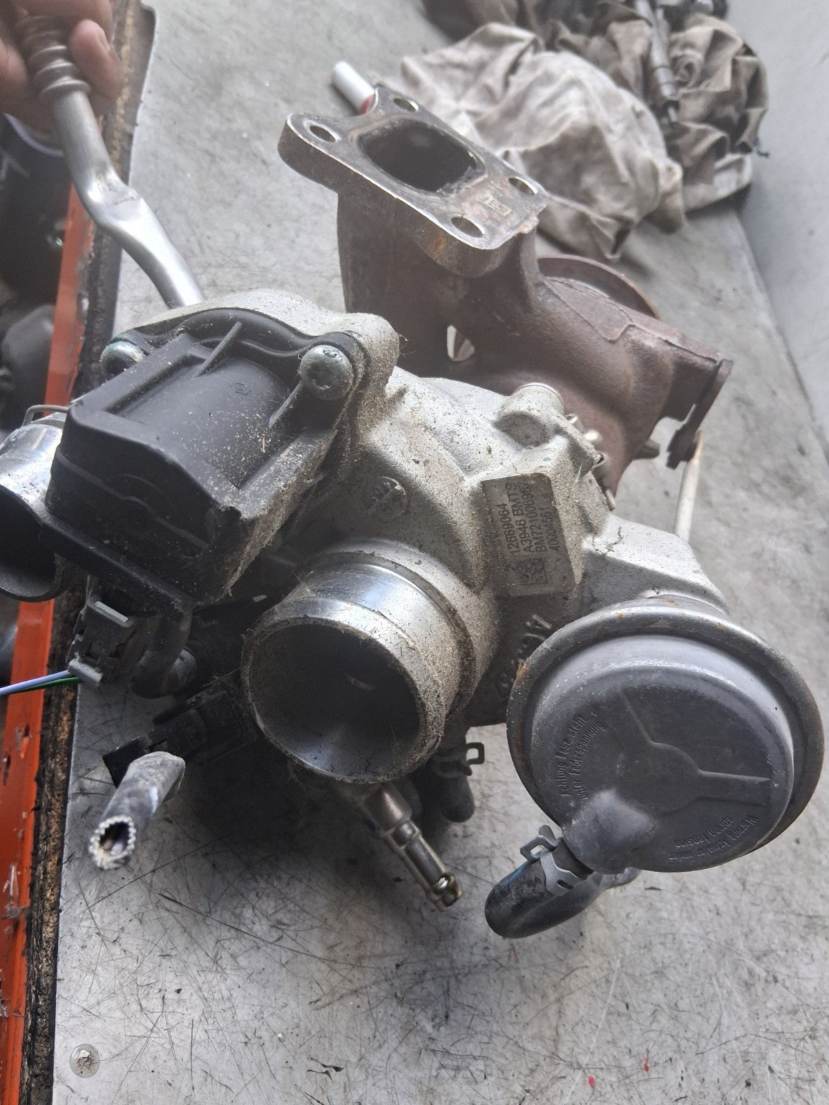 VAUXHALL INSIGNIA B 2017 MK2 1.5 PETROL TURBO CHARGER 12669064