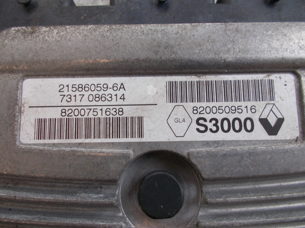RENAULT MEGANE MK2 SCENIC MK2 1.6 (K4M812) ENGINE CONTROL UNIT ECU 8200509516