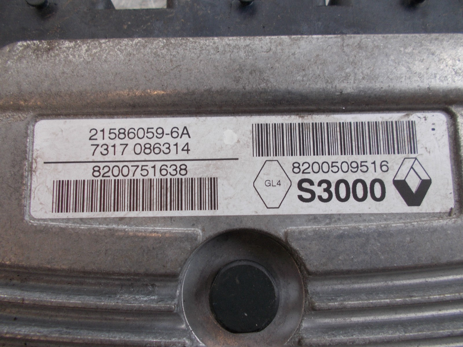 RENAULT MEGANE MK2 SCENIC MK2 1.6 (K4M812) ENGINE CONTROL UNIT ECU 8200509516
