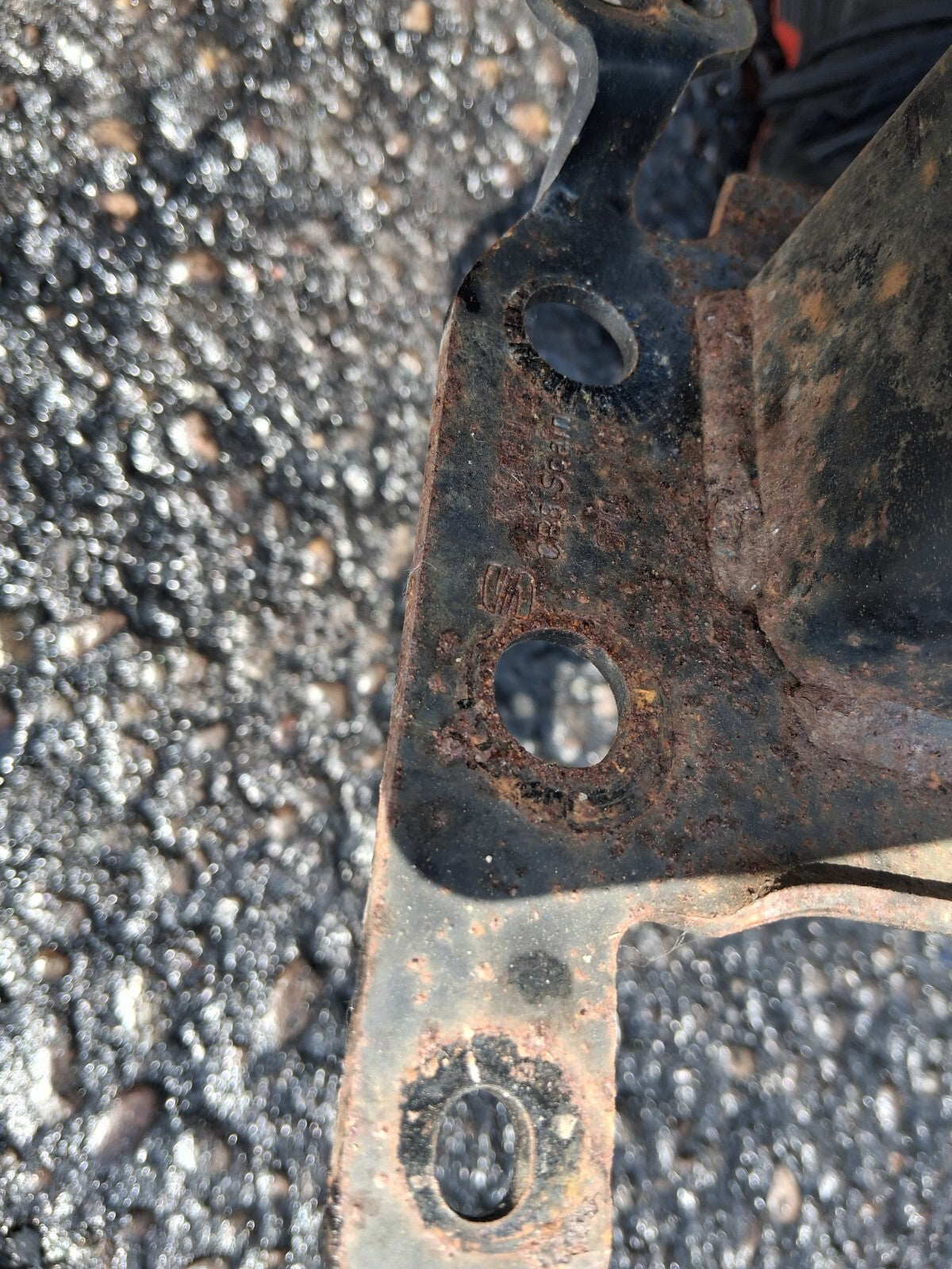 2009 SEAT LEON MK2 REAR CRASH IMPACT REINFORCEMENT BAR