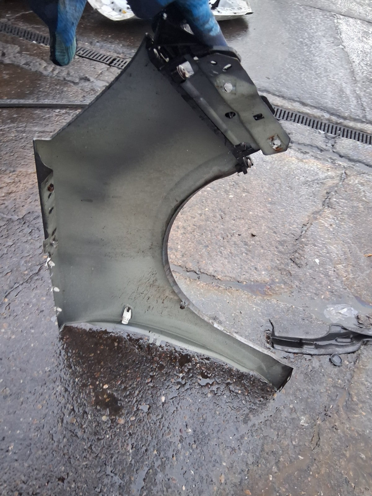 2017 VAUXHALL ZAFIRA C TOURER NSF PASSENGER SIDE FRONT LEFT WING PANEL GREY