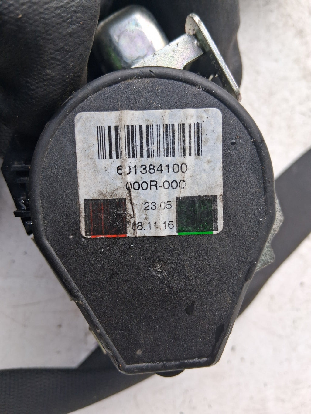 2015 VW VOLKSWAGEN CRAFTER OSF DRIVER SIDE FRONT RIGHT SEAT BELT 601384100