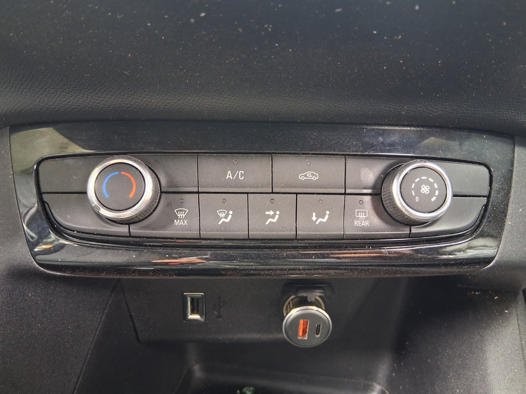 2020 VAUXHALL CORSA F HEATER AC CLIMATE CONTROL SWITCH PANEL