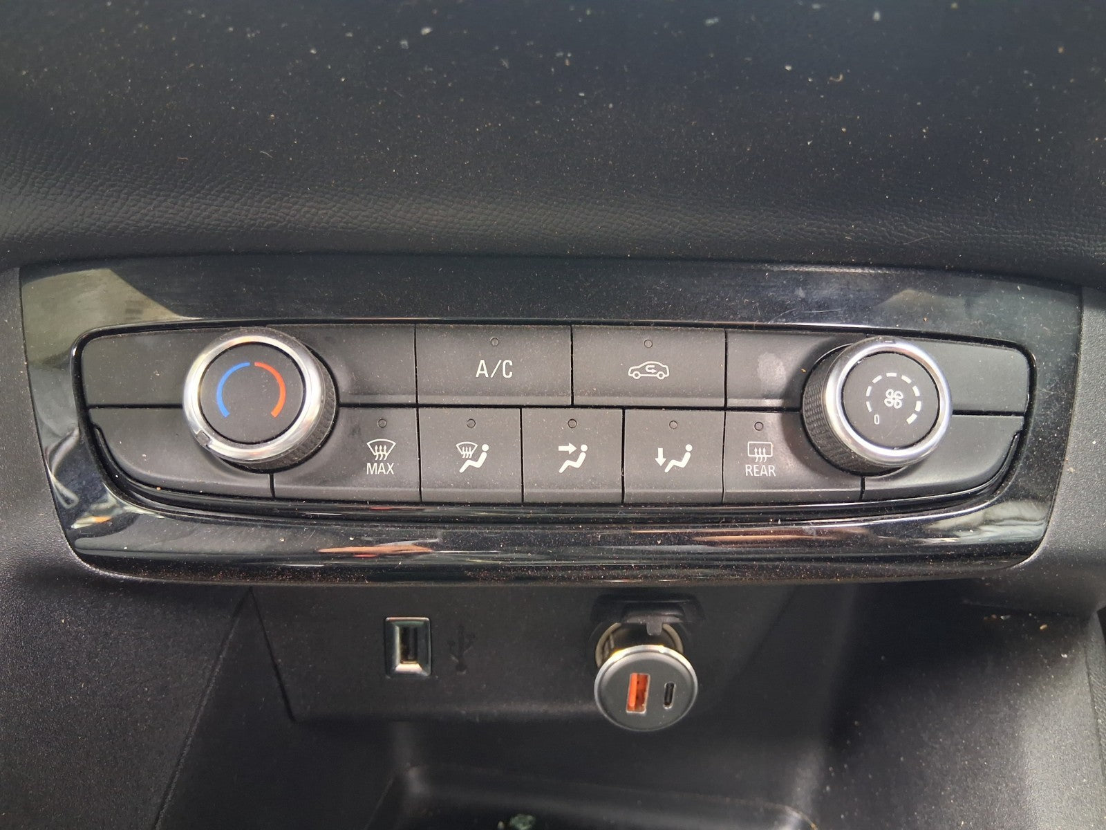 2020 VAUXHALL CORSA F HEATER AC CLIMATE CONTROL SWITCH PANEL