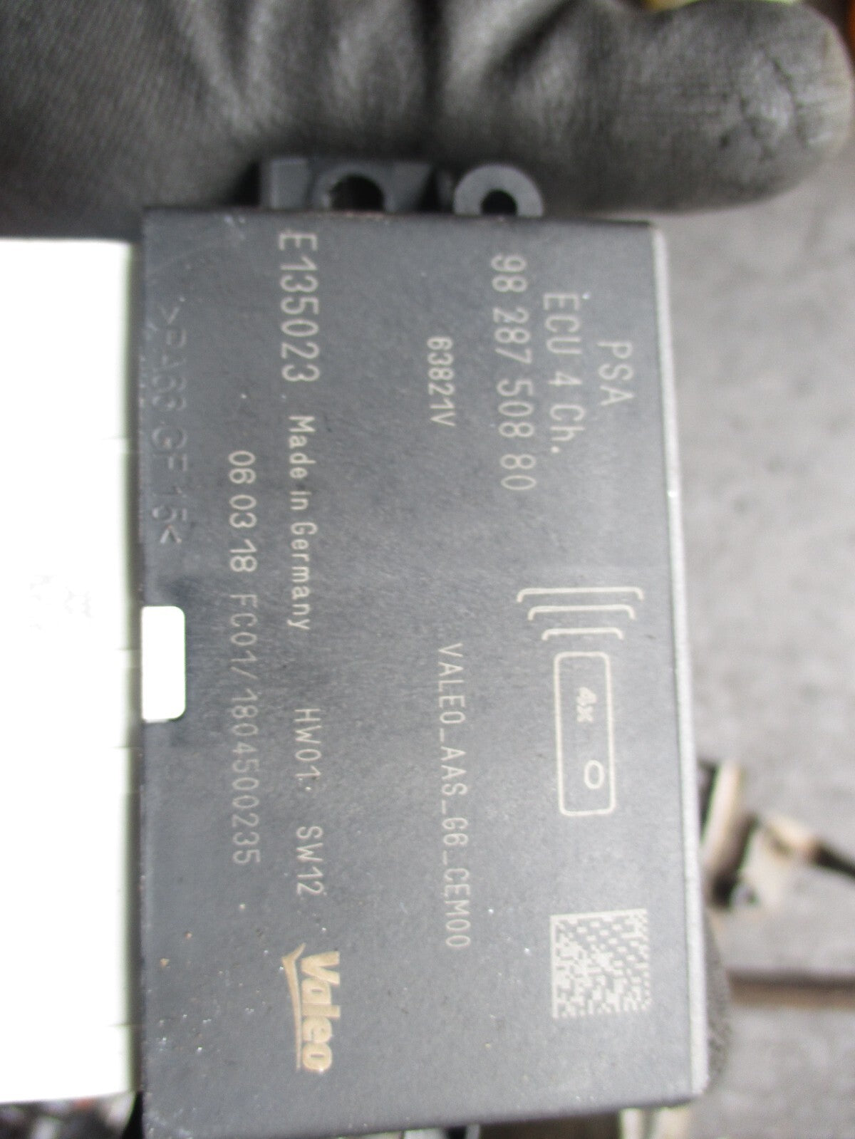 CITROEN CACTUS C4 2018 PDC PARKING CONTROL MODULE 9828750880