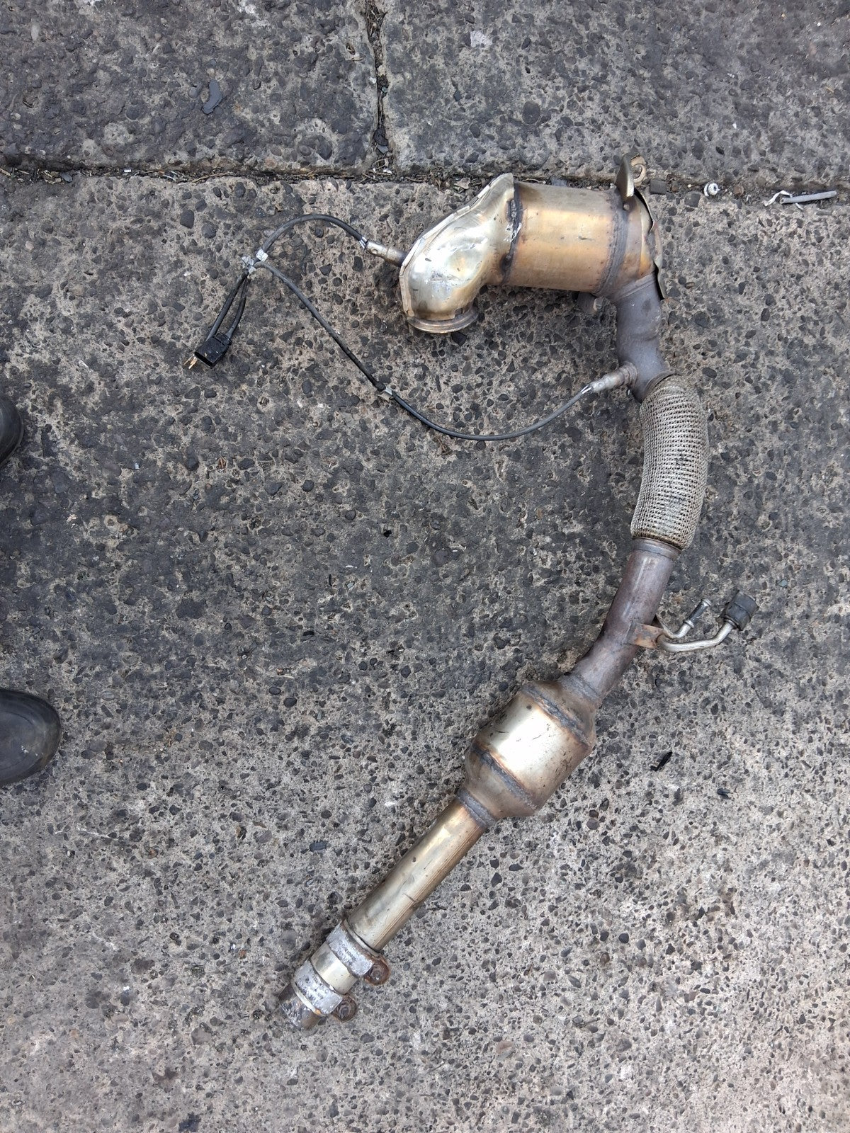 2016 SKODA FABIA MK3 1.2 PETROL CATALYTIC CONVERTER 6C0131690G