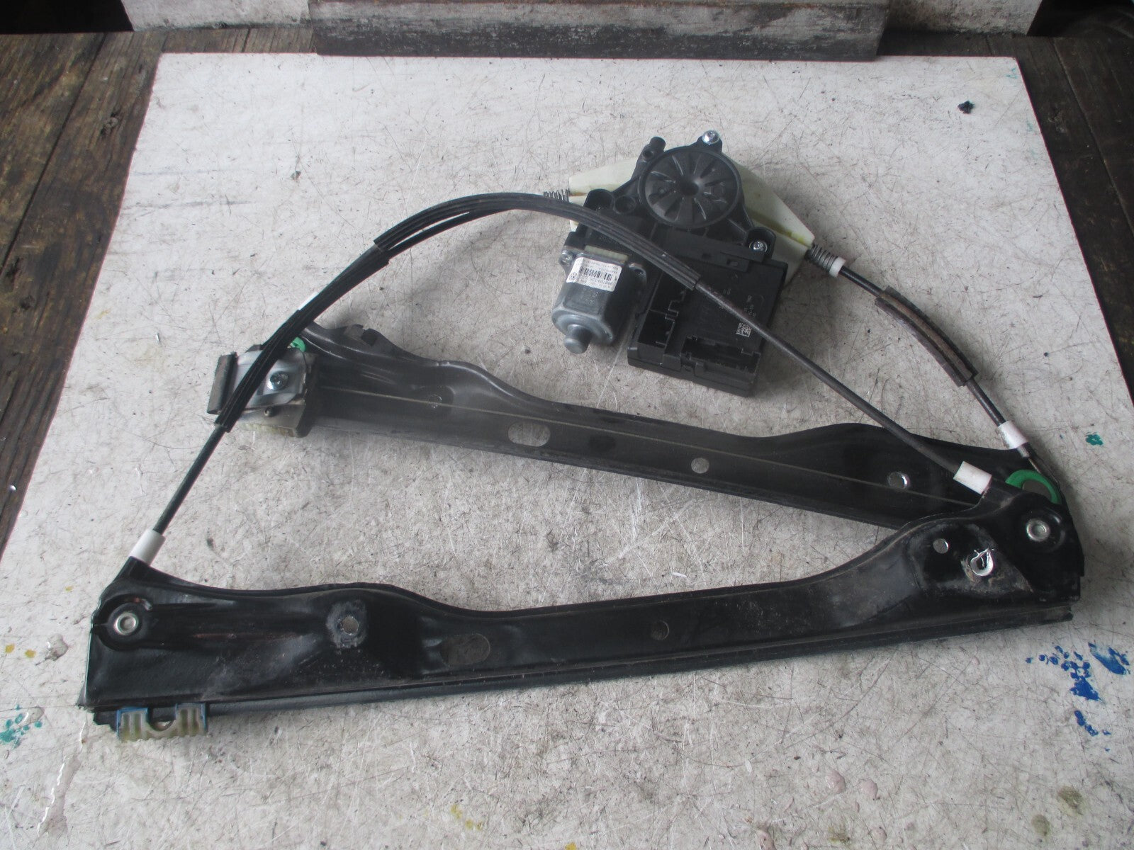 VW VOLKSWAGEN PASSAT B7 2014 NSF PASSENGER SIDE FRONT WINDOW MOTOR REGULATOR