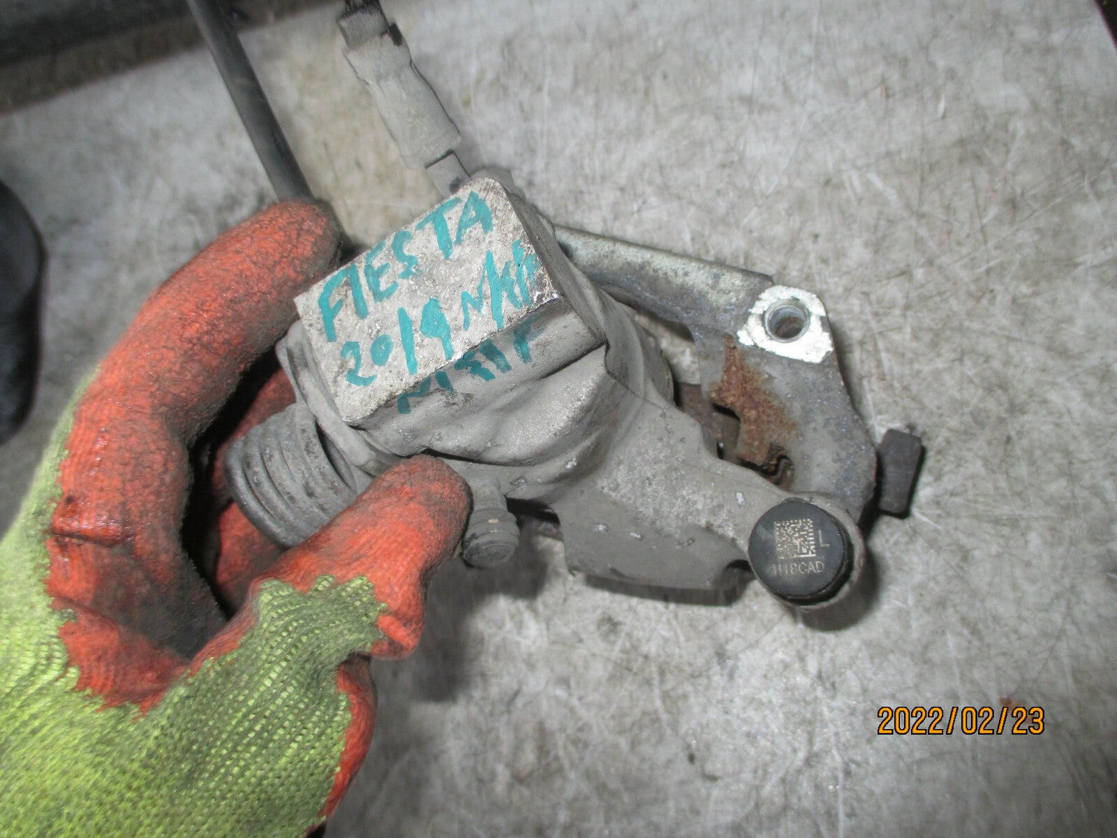 FORD FIESTA MK8 2019 1.0 PETROL ECOBOOST NSF PASSENGER SIDE  FRONT BRAKE CALIPER
