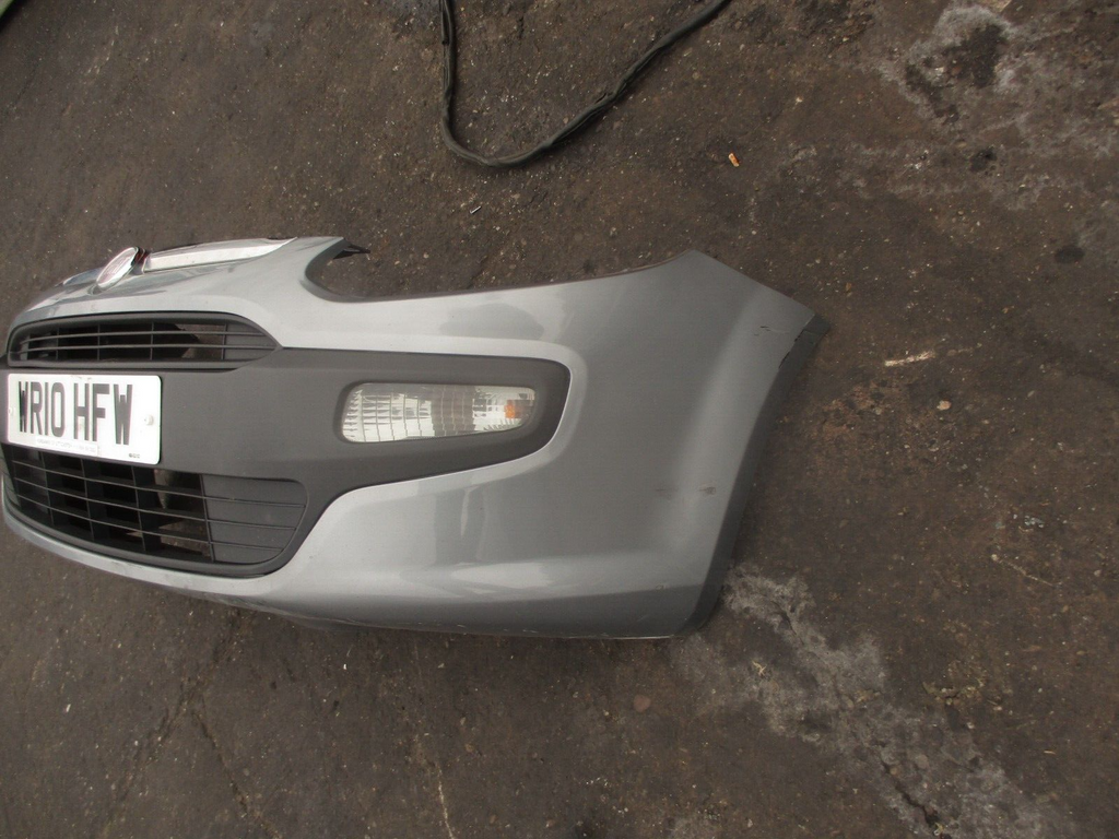 2010 FIAT GRANDE PUNTO EVO FACELIFT FRONT BUMPER COMPLETE GREY 595