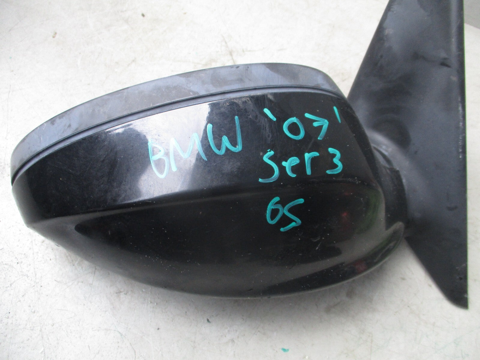 2007 BMW 3 SERIES E90 OSF DRIVERS SIDE FRONT WING MIRROR