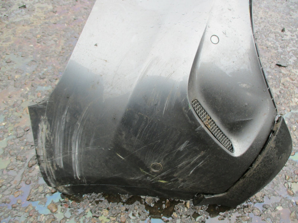 MERCEDES GLA 2014 REAR UPPER MAIN PLASTIC BUMPER & TRIM IN GREY SILVER SCRATCHED