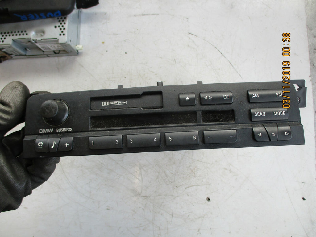 BMW 3 SERIES E46 STEREO CASSETTE PLAYER RADIO HEAD UNIT 96545978