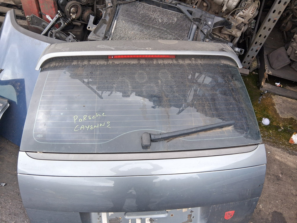 2003 PORSCHE CAYENNE MK1 REAR HATCHBACK BOOTLID TAILGATE BOOT LID TITAN GREY D7Z
