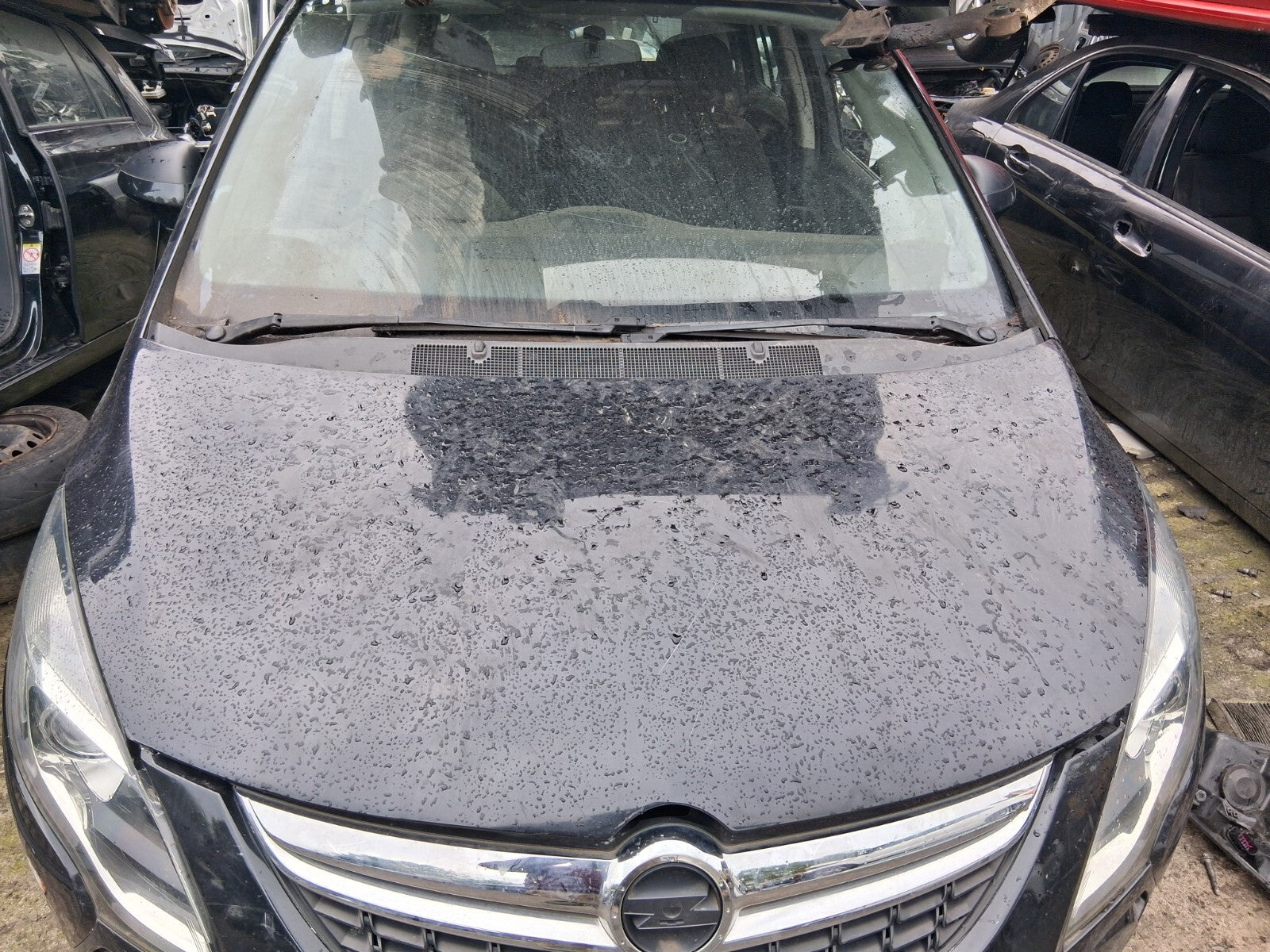 2014 VAUXHALL ZAFIRA C MK3 FRONT BONNET HOOD PANEL CARBON FLASH METALLIC 22C