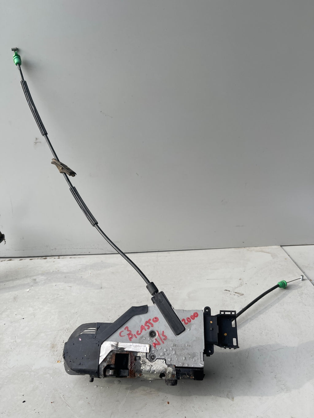 2000 CITROEN C4 PICASSO PASSENGER SIDE FRONT DOOR LOCK 24087158