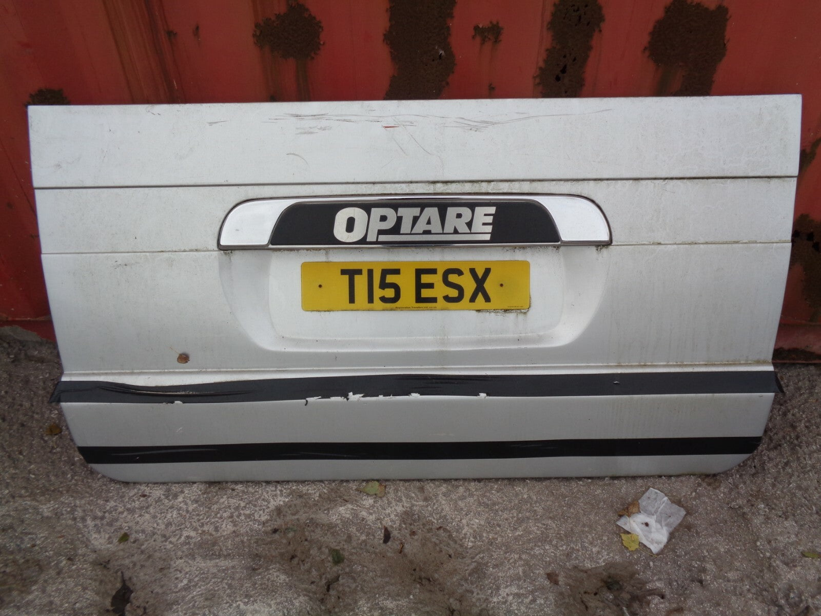 OPTARE ALERO PARTY BUS 2003 TAILGATE BOOTLID BOOT