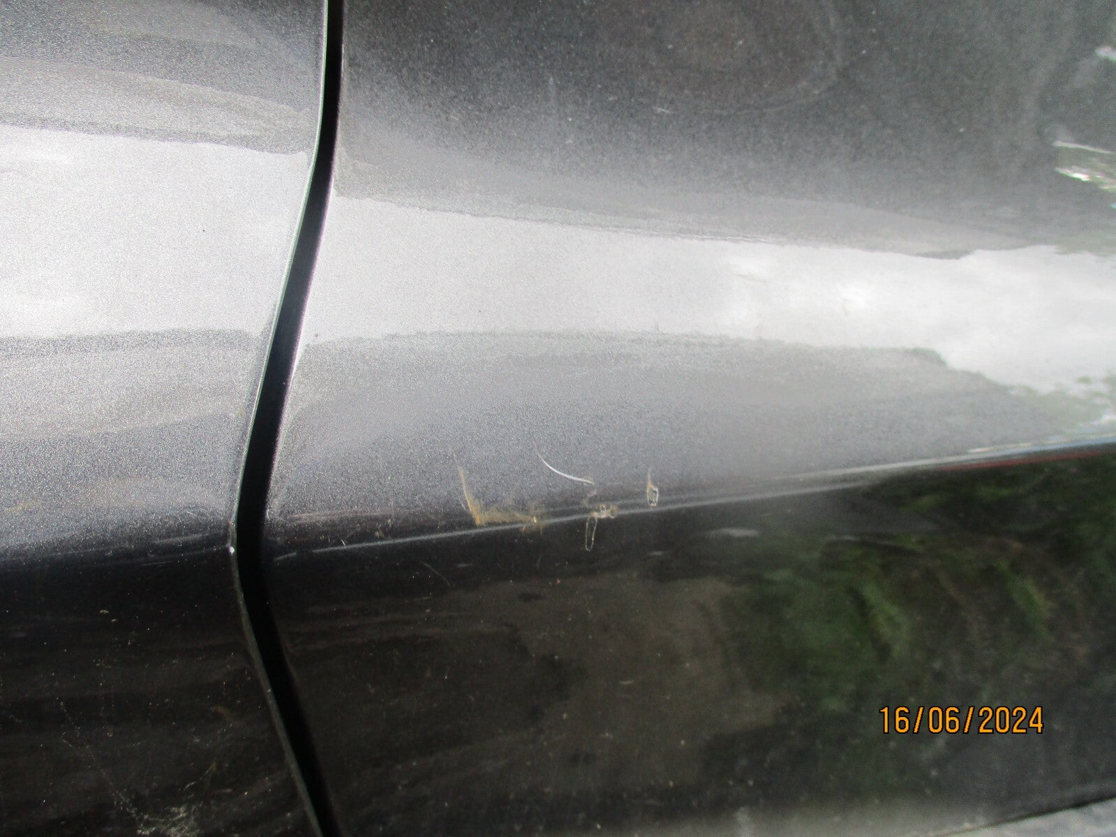 FORD FIESTA MK8 2023 NSR PASSENGER SIDE REAR BARE DOOR MAGNETIC GREY