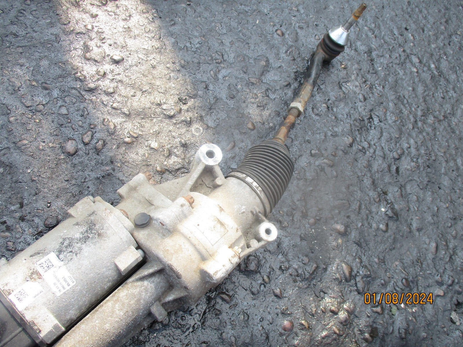 MERCEDES BENZ C CLASS W205 2017 2.1 DIESEL POWER STEERING RACK 2054604601