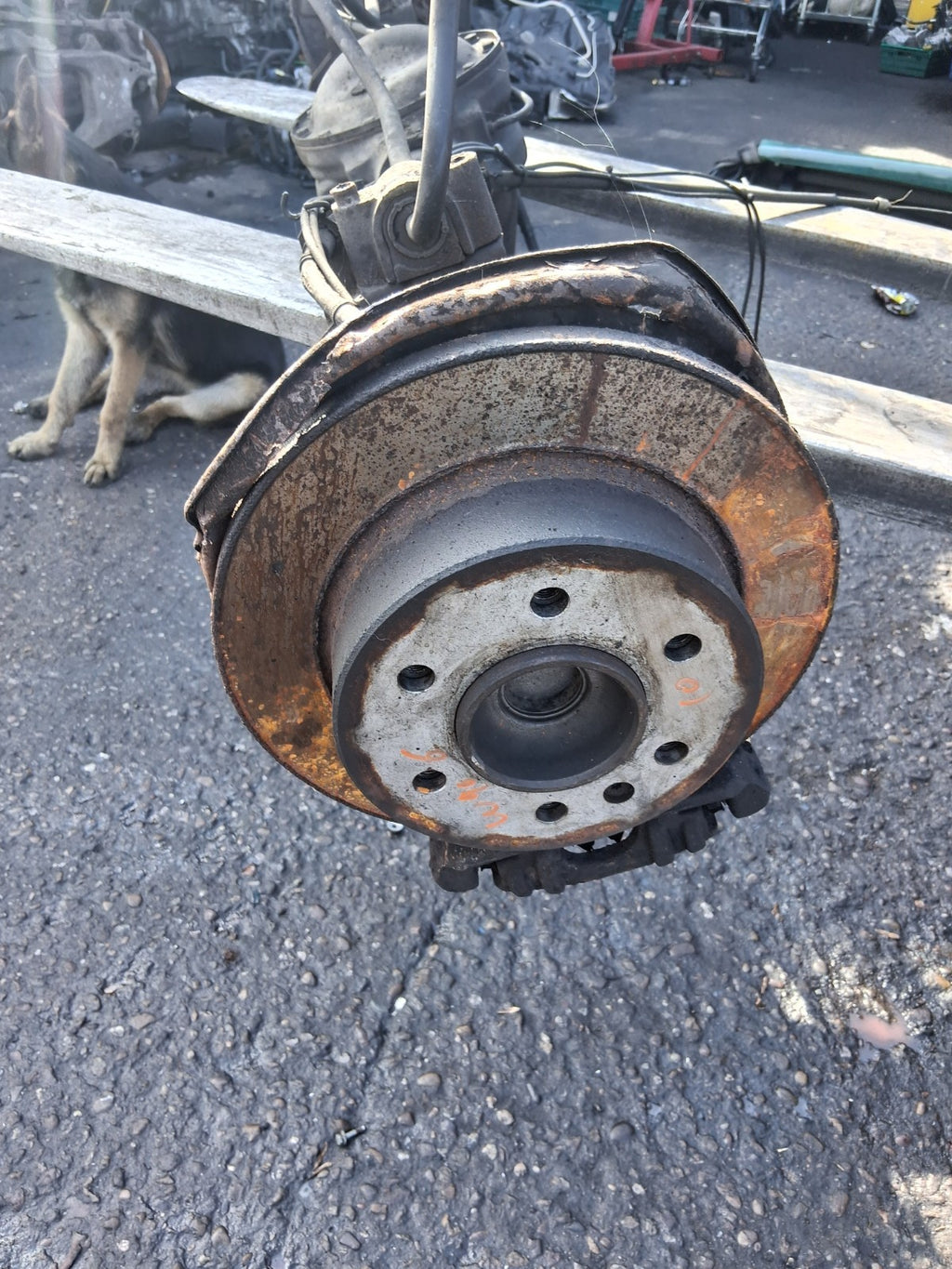 2010 MERCEDES SPRINTER W906 REAR DIFF DIFFERENTIAL AXLE 48:11 A9063501000